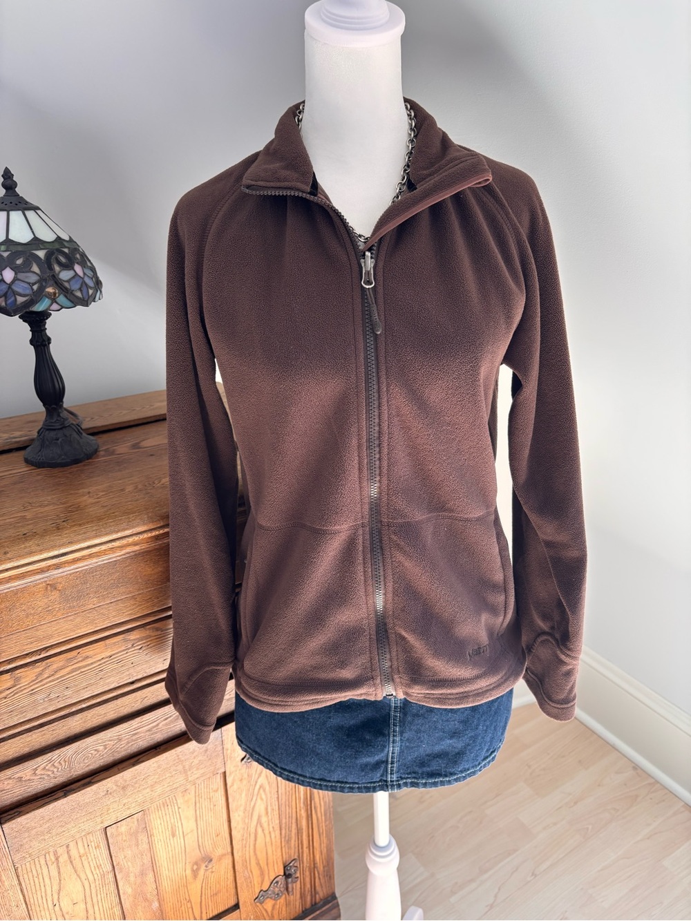 Marmot Brown Polartec Fleece Jacket 🤎